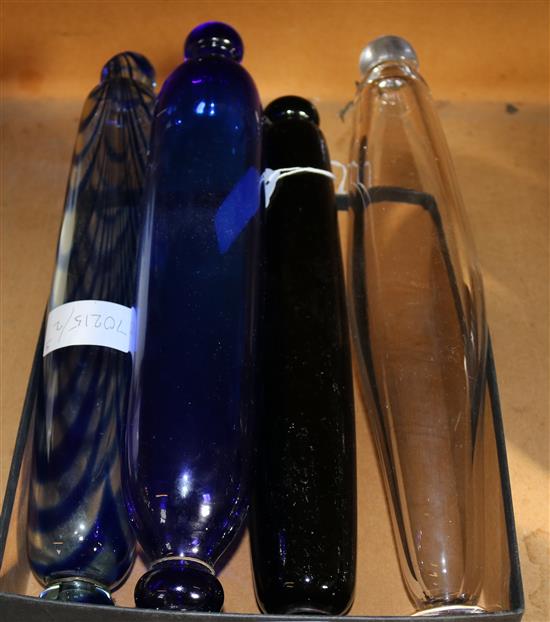 4 glass rolling pins